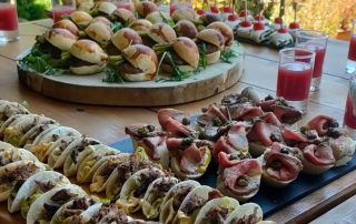 Espaços de eventos para empresas na Grande Lisboa canapes